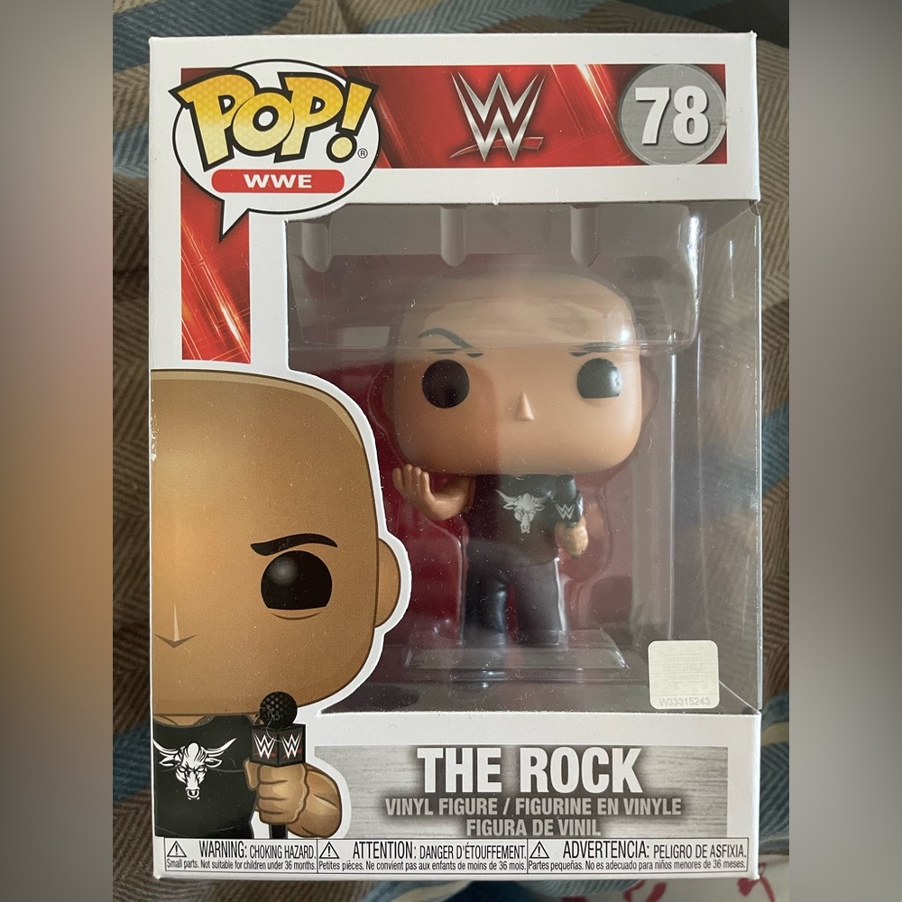The Rock FunkoPOP -BUY 2 GET 1